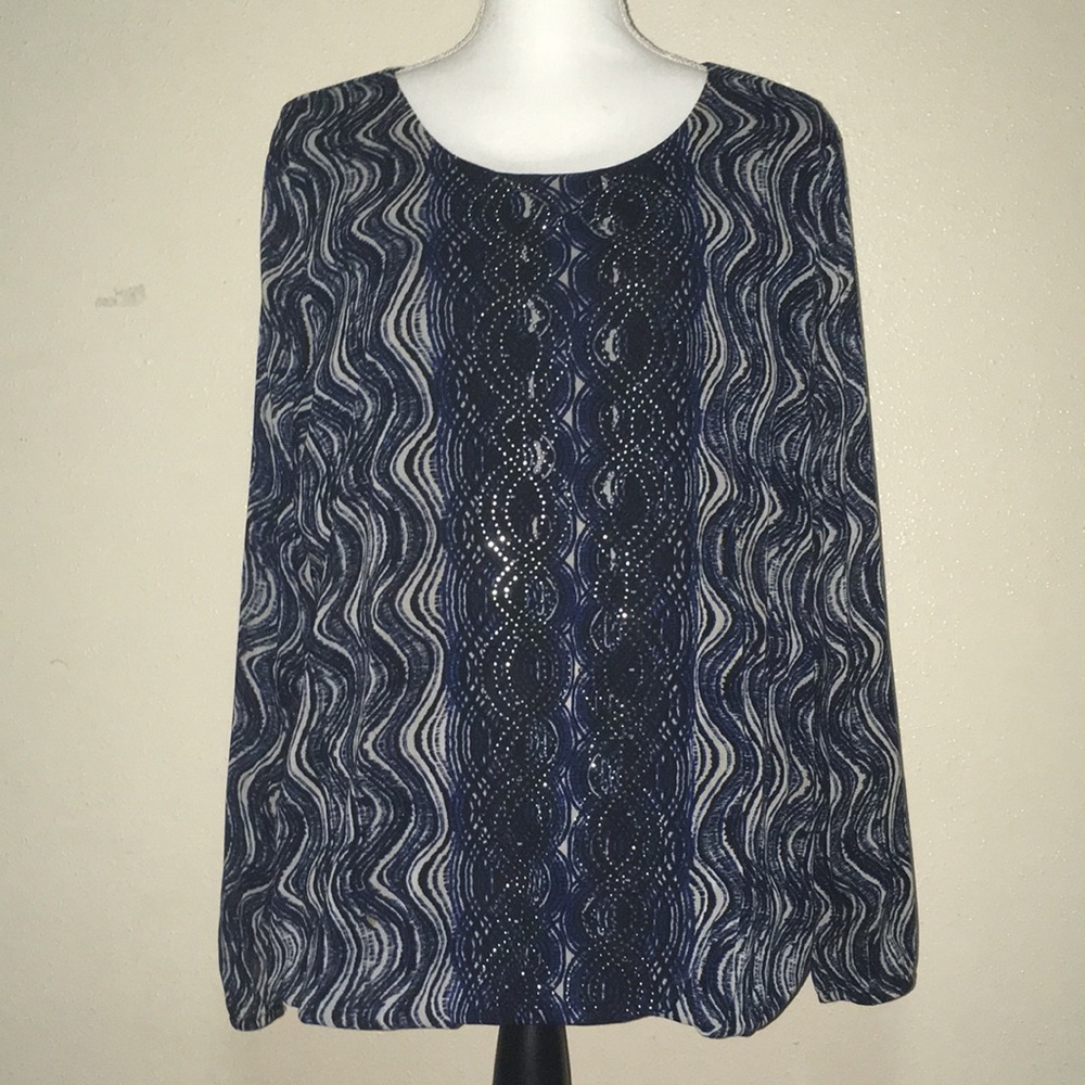Women’s Alfani Long Sleeve Blouse